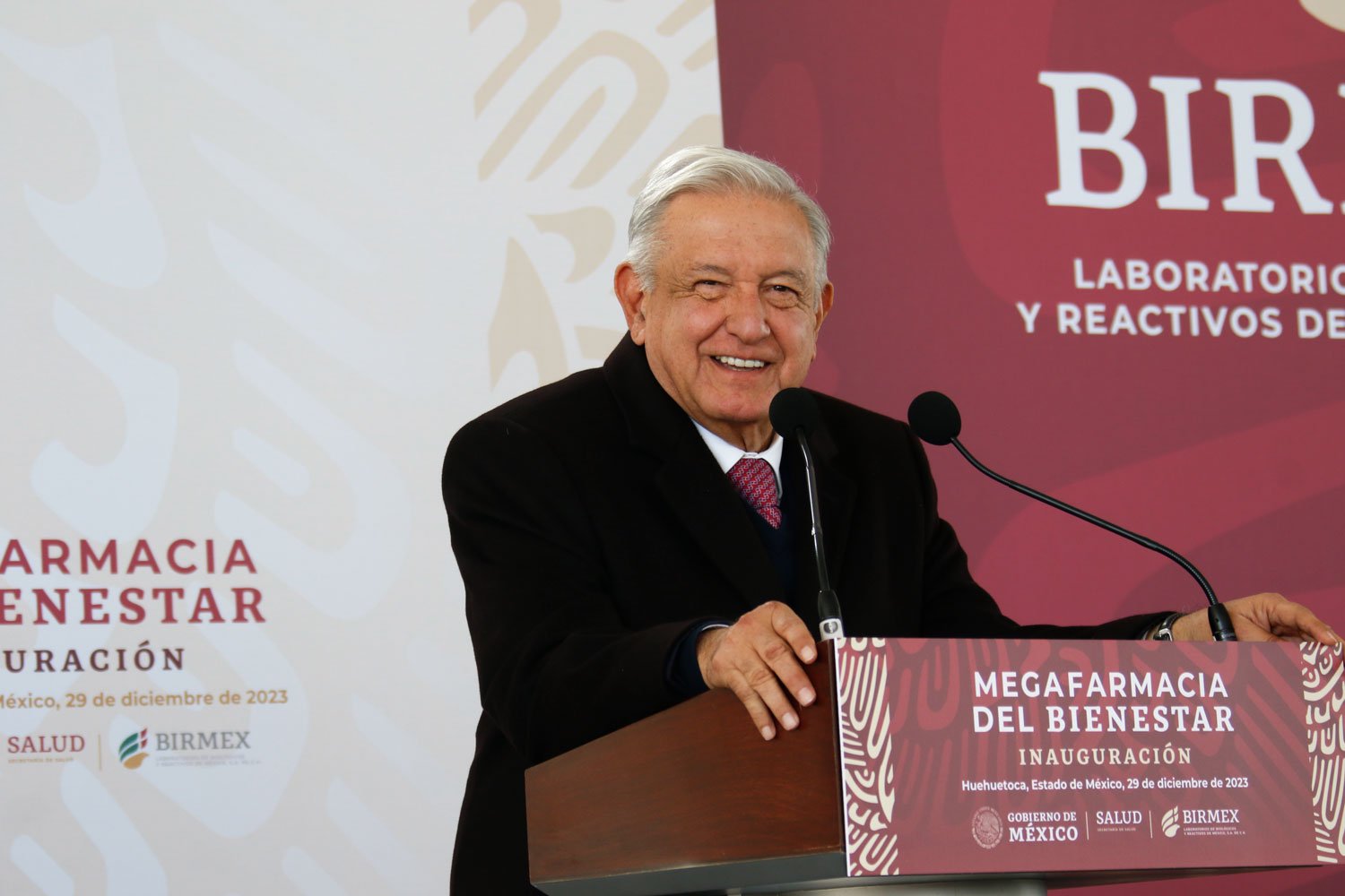 2023 12 29 Presidente AMLO Inauguracion de la Megafarmacia para el Bienestar Estado de Mexico Foto 09
