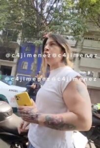 video lady fiscalia amenaza policias cdmx gente fea 2