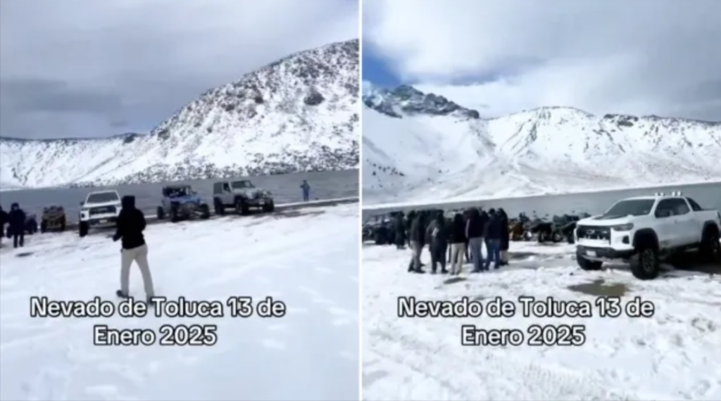 Procederan Legalmente contra Duenos de Camionetas que Entraron al Crater del Nevado de Toluca N 01 16 2025 08 24 PM