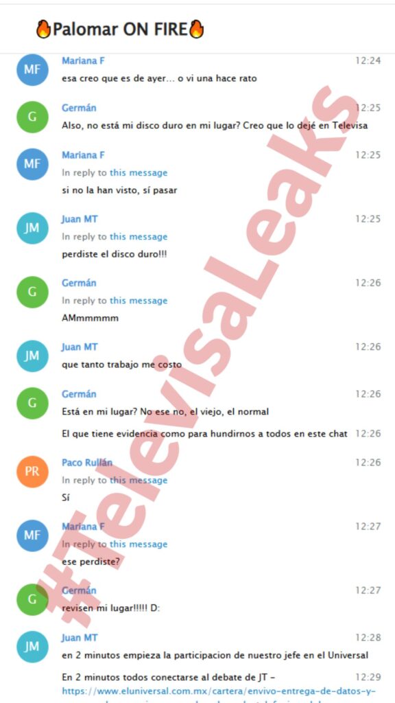 Televisaleaks Noticias falsas, bots y desprestigio creadas por Televisa 5 Televisaleaks Noticias falsas, bots y desprestigio creadas por Televisa disco duro televisa leaks