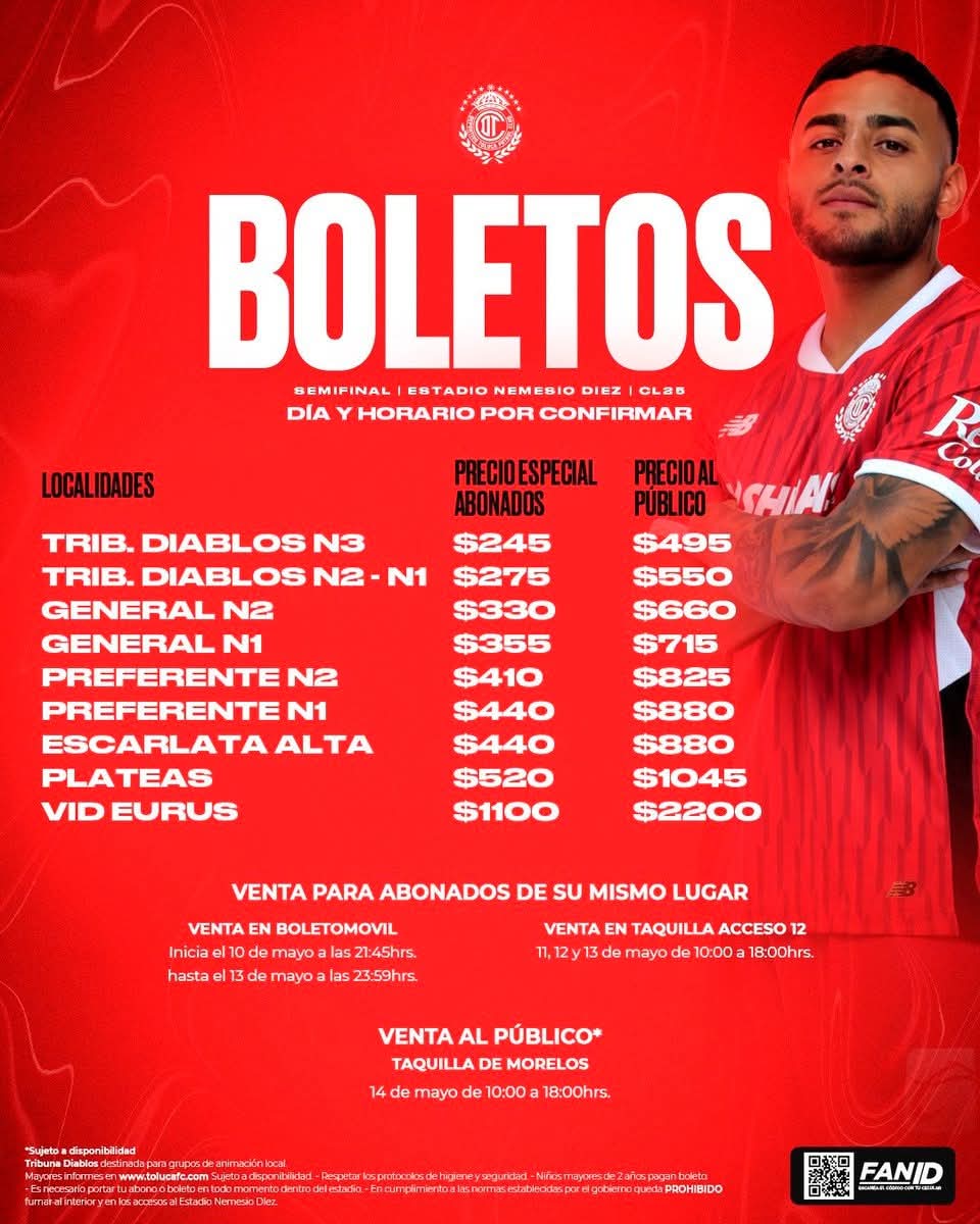 Boletos para semifinal a la venta 2 Boletos para semifinal a la venta FB_IMG_1746981703528.jpg
